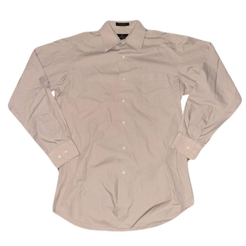 Valerie garati cream button down dress shirt formal